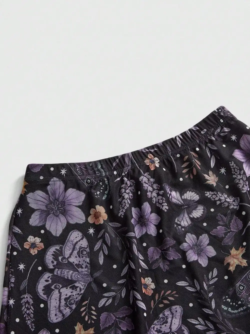 Modern Printed Floral Skirt