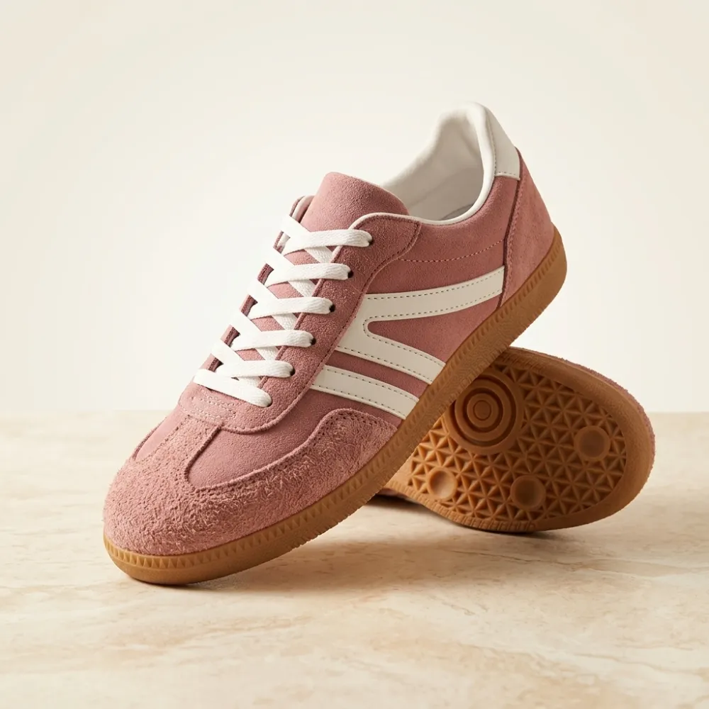 Cushioned Retro Sneakers