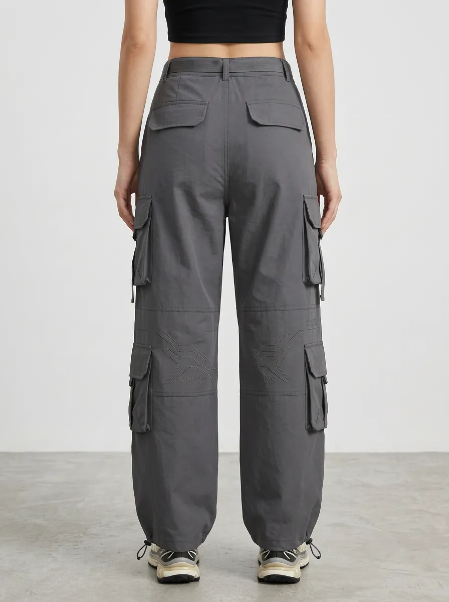 Signature Techwear Style Essential Women's Multi Pocket Cargo Pants
