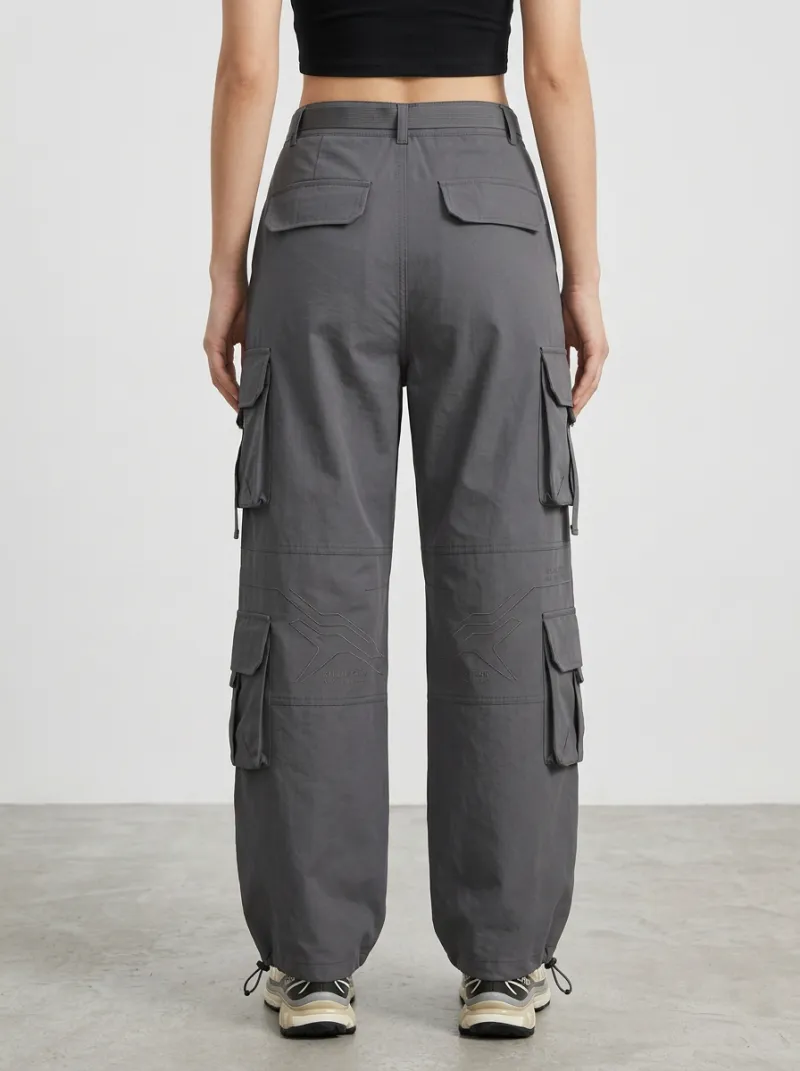 Signature Techwear Style Essential Women's Multi Pocket Cargo Pants