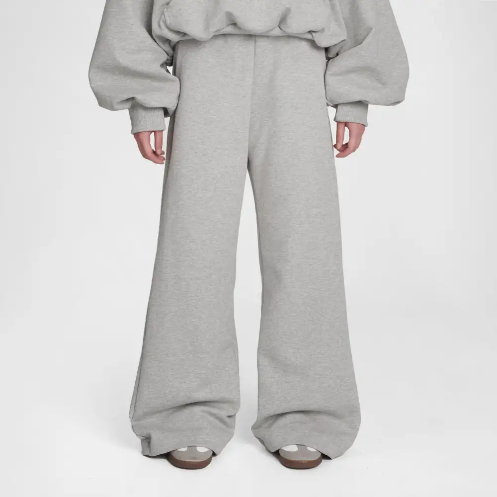 Drawstring Pocketed Ultra Heavyweight Bell French Terry Sweatpants
