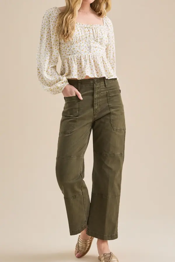 Long Sleeve Floral Top