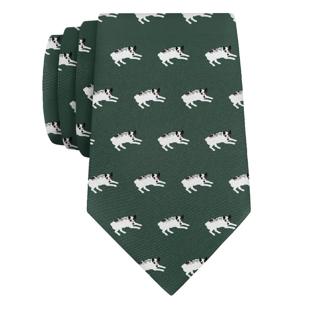 Cattle Dog Pattern Necktie