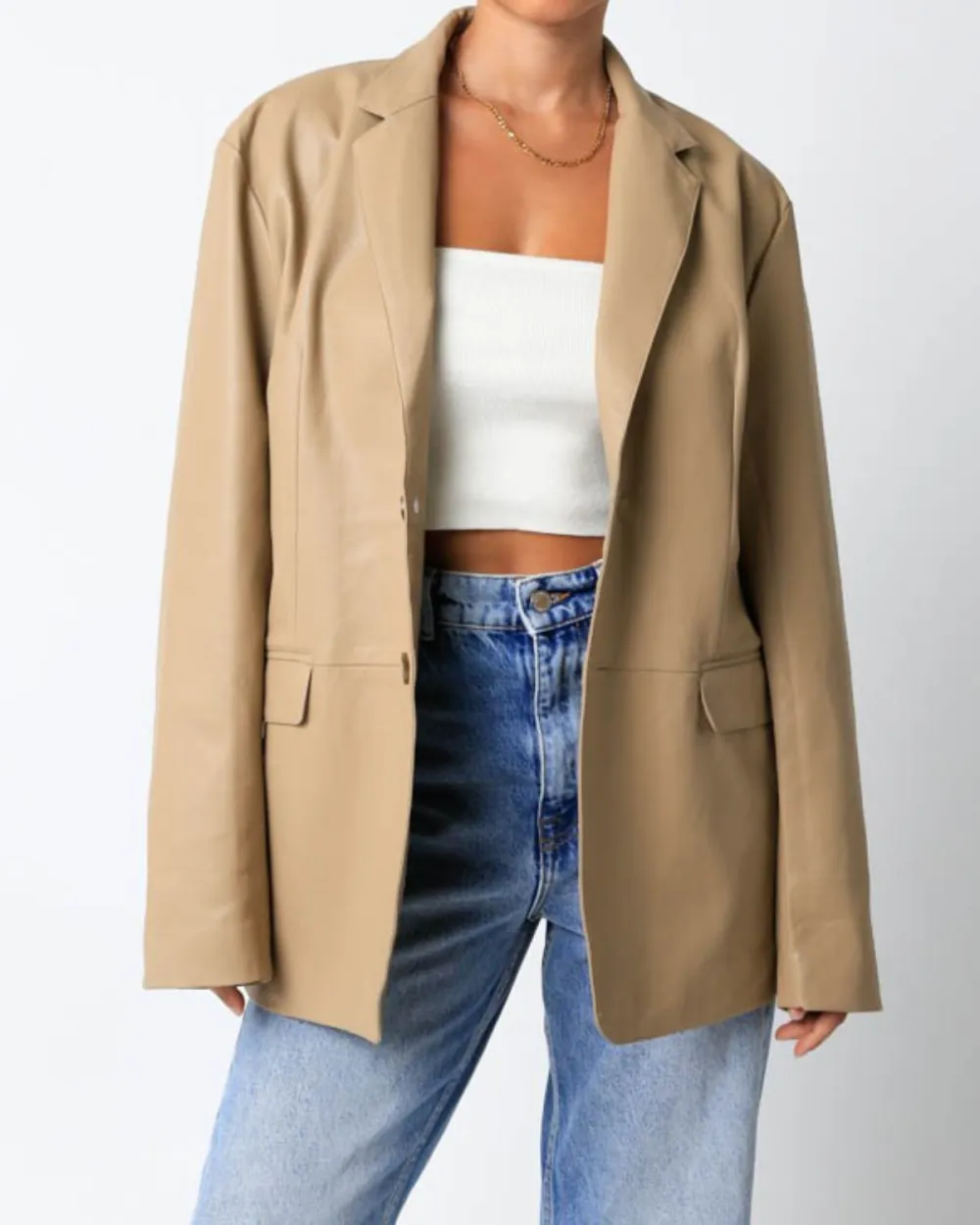 Relaxed Clean Line Jacket