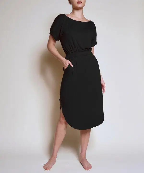 Polished Midi Dress