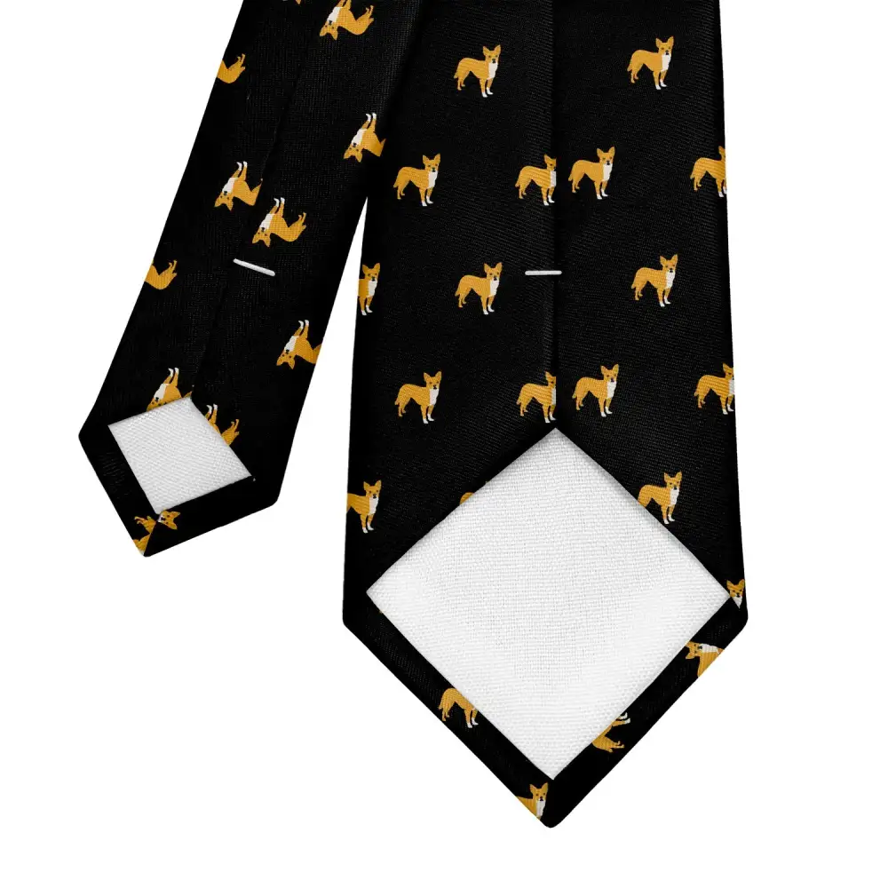 Chihuahua Dog Pattern Necktie