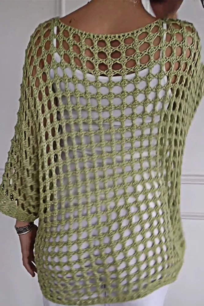 5PACK-Women'S Hollow Star Blouse