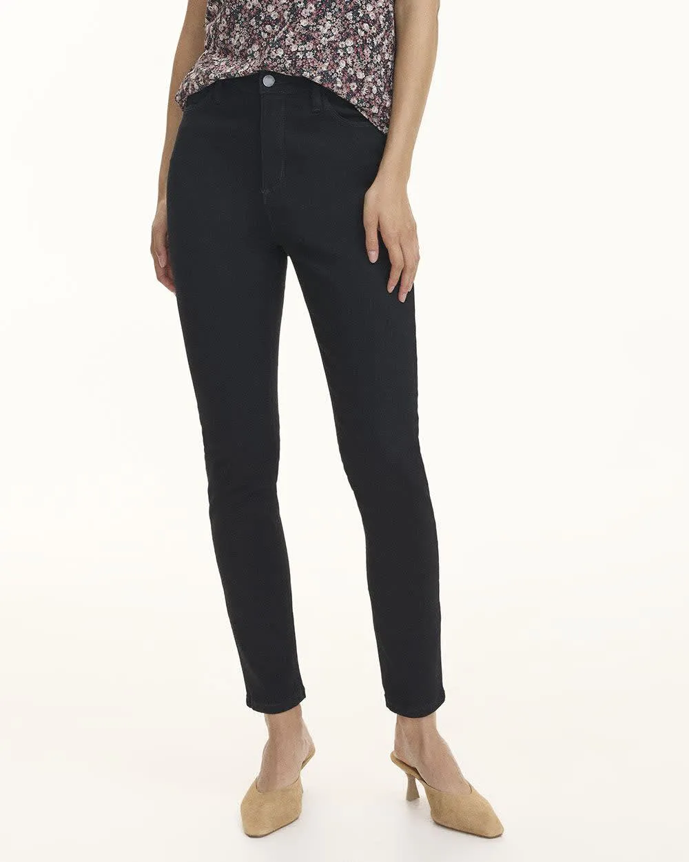 Skinny-Leg High-Rise Jean  Signature