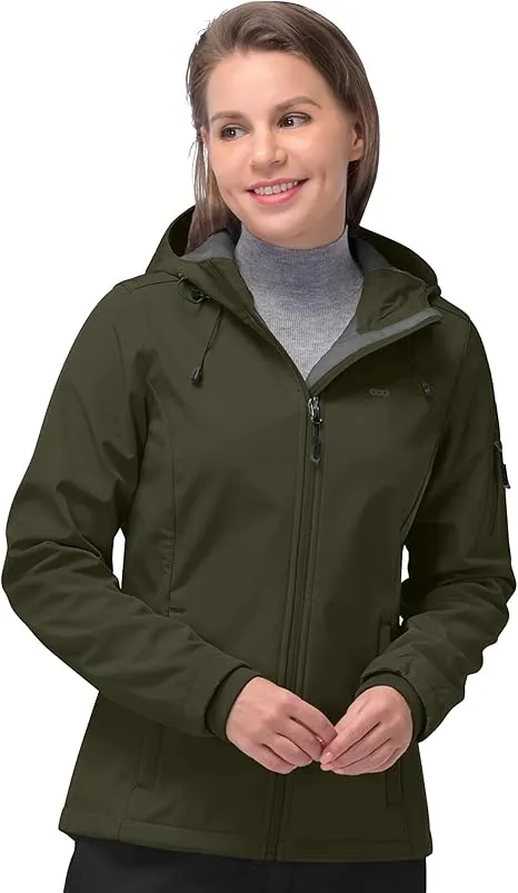 Women’s Softshell Fleece-Lined Jacket – Lightweight Warmth for Every Adventure