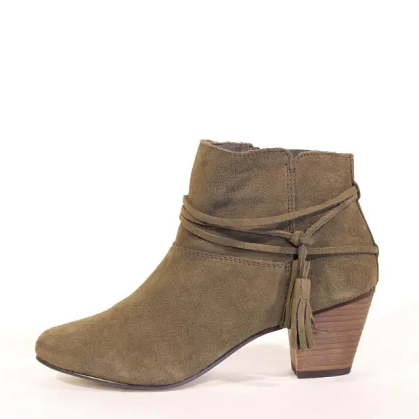 Tassel Ankle Boots