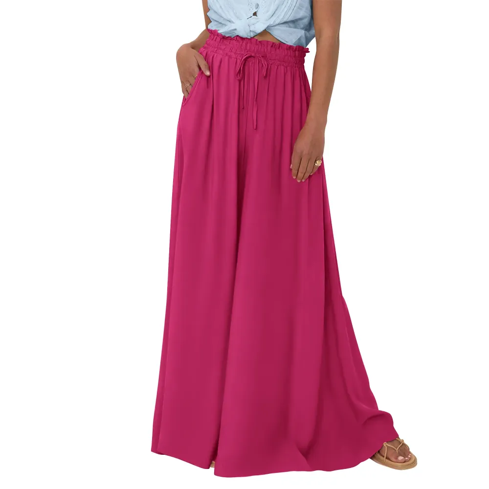 Women's High WaistedWide Leg Pants-🔥8-Pack- Only $24