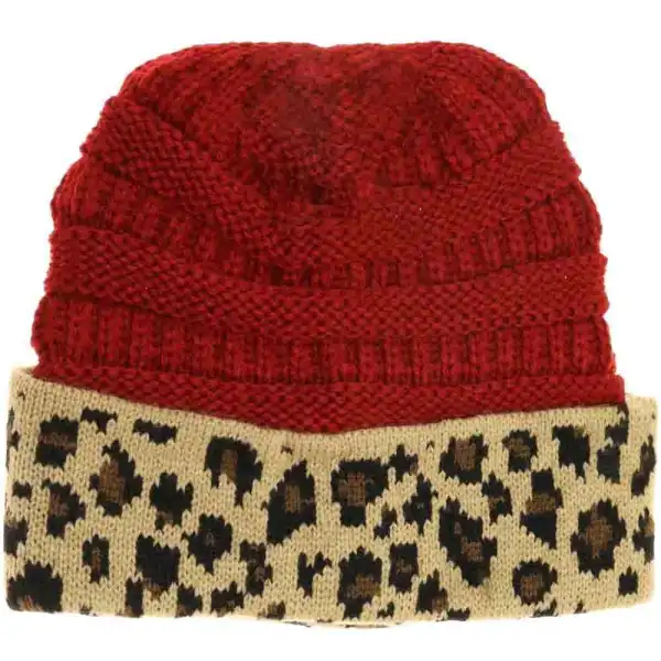 Leopard Print Leopard Beanie