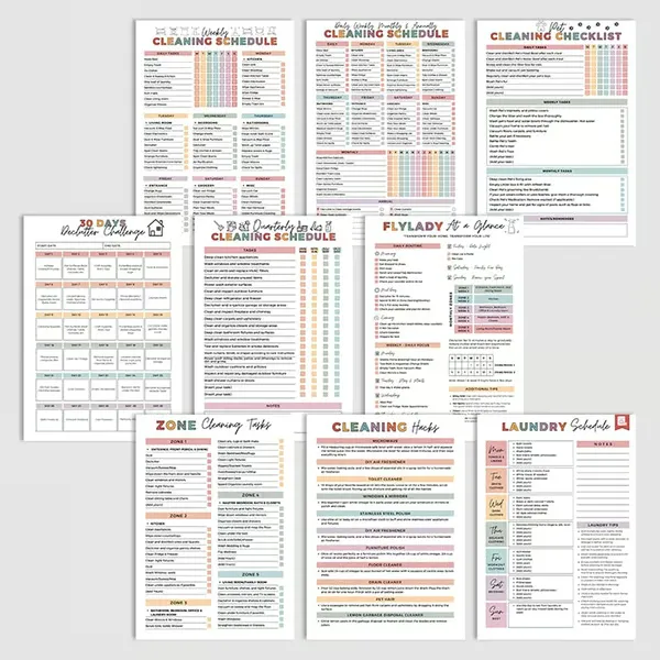 💕Cleaning & Organizing Toolkit