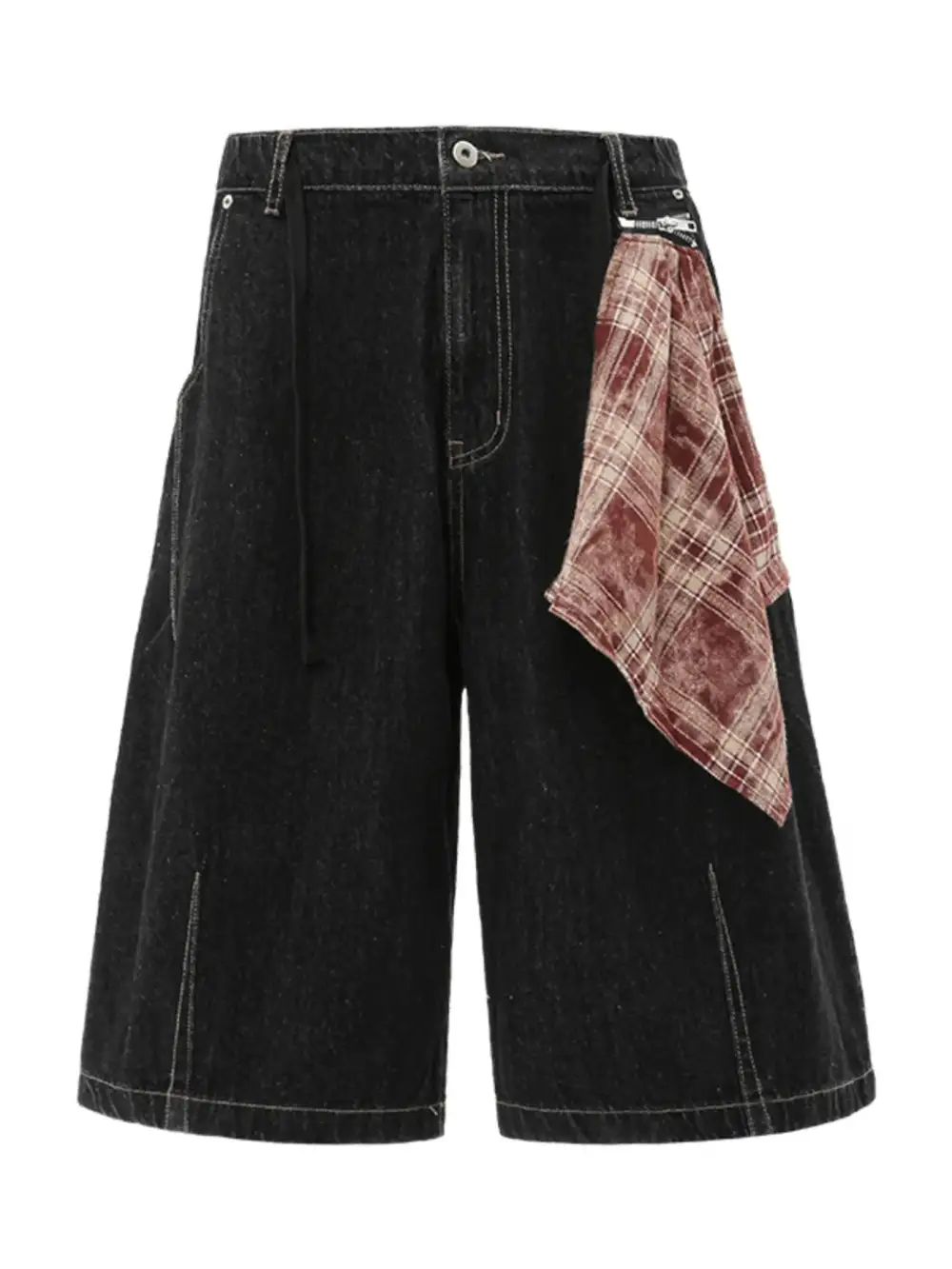 Modern Roomy Wide Leg Cotton Blend Casual Shorts