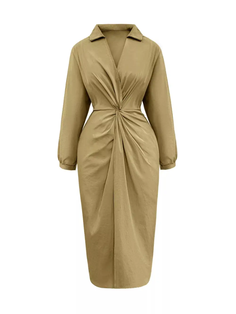Twist Midi Dress