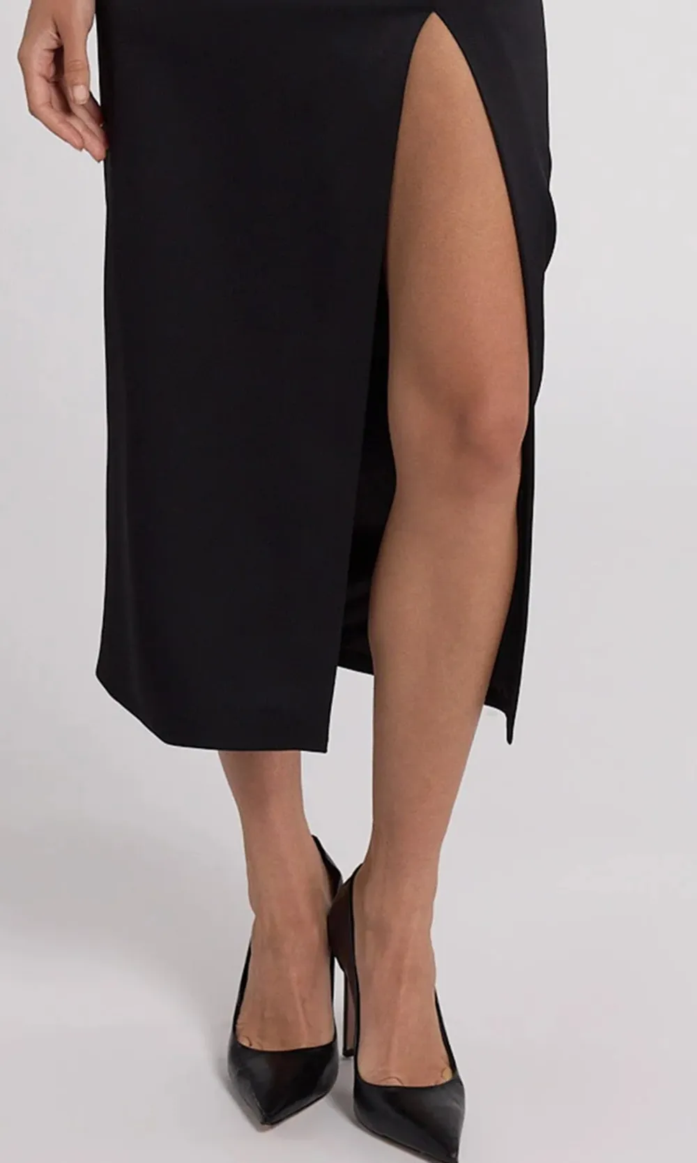 Lace Combo Halter Dress