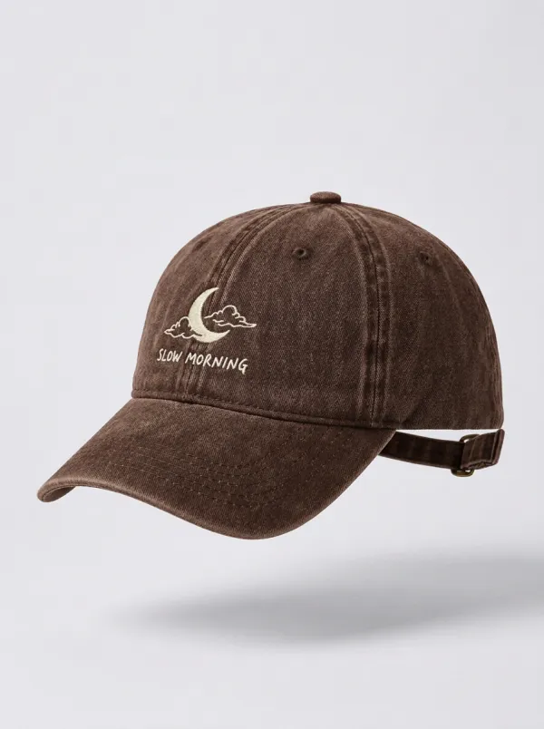Morning Embroidered Unisex Baseball Cap
