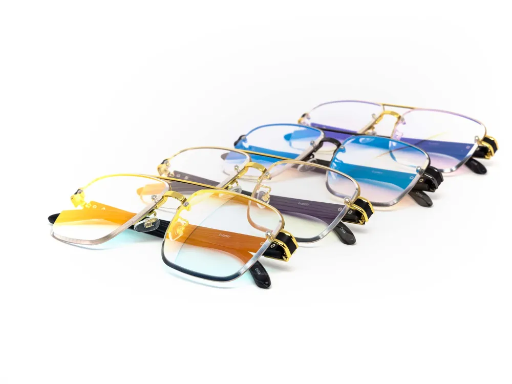 12-Pack Metal Aviator Silver-Tone Sunglasses