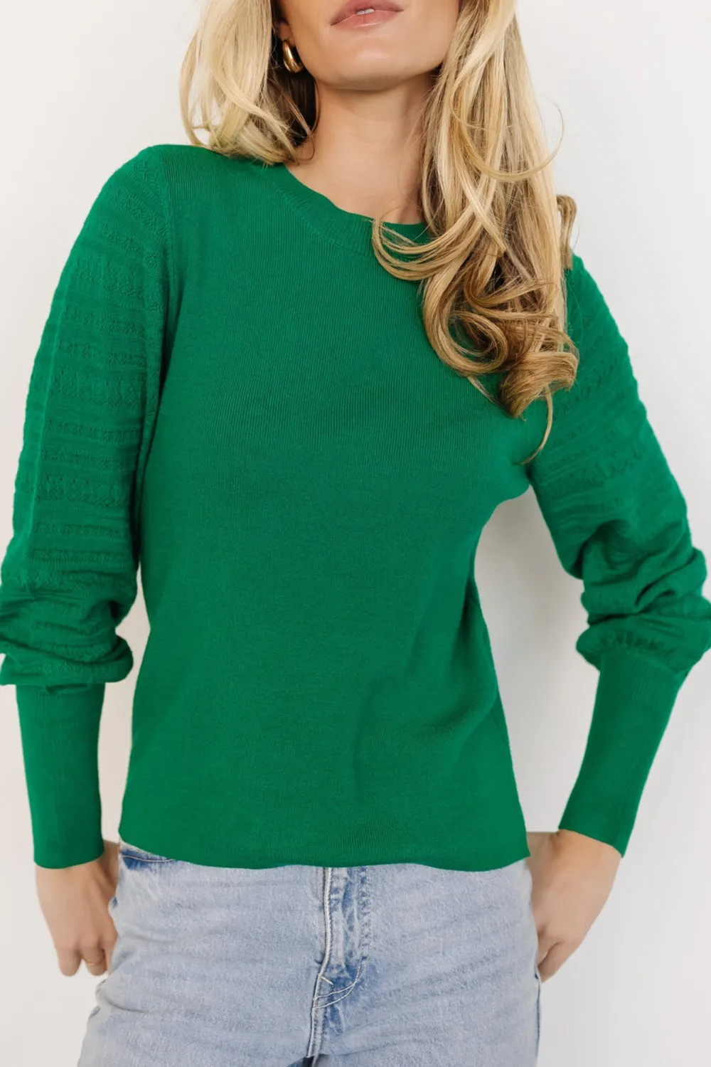 Classic Minimalist Soft Ribbed Knit Top
