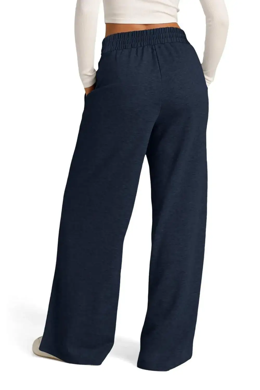 Lightweight High Waist Wide Leg Pants