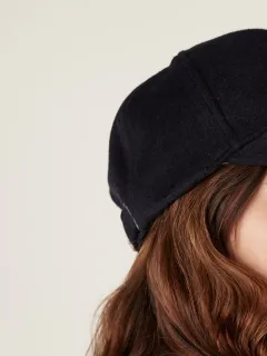 Simple Style Grey Baseball Cap