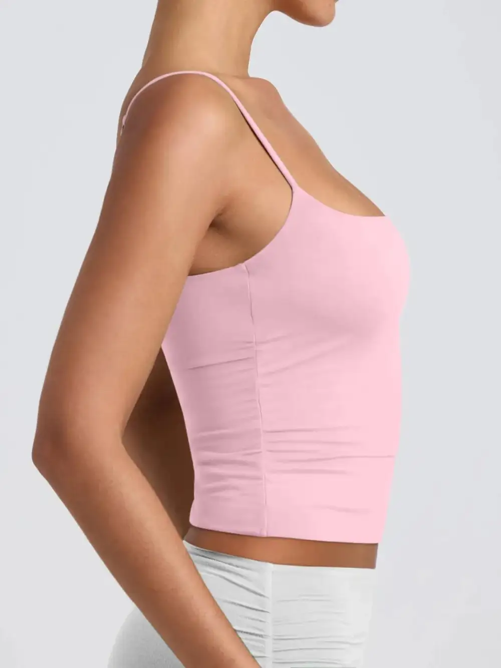 Scoop Neck Cami Polyester Blend