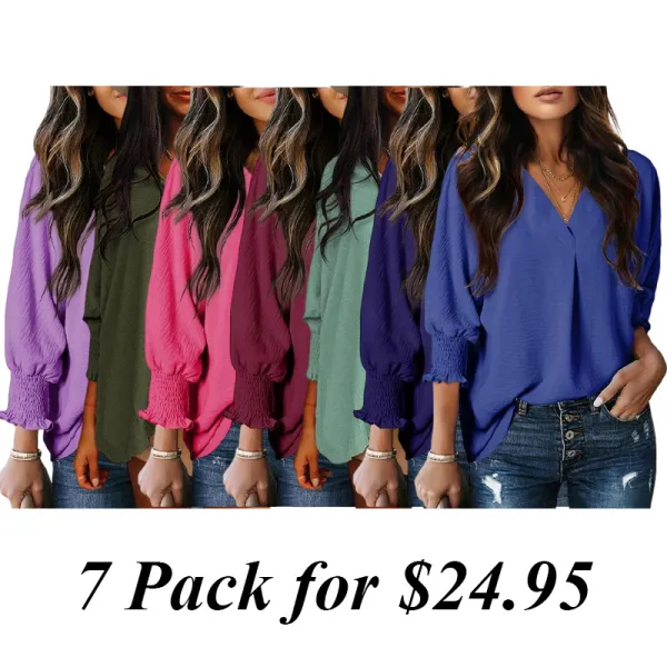 7PACK-Casual T-Shirt