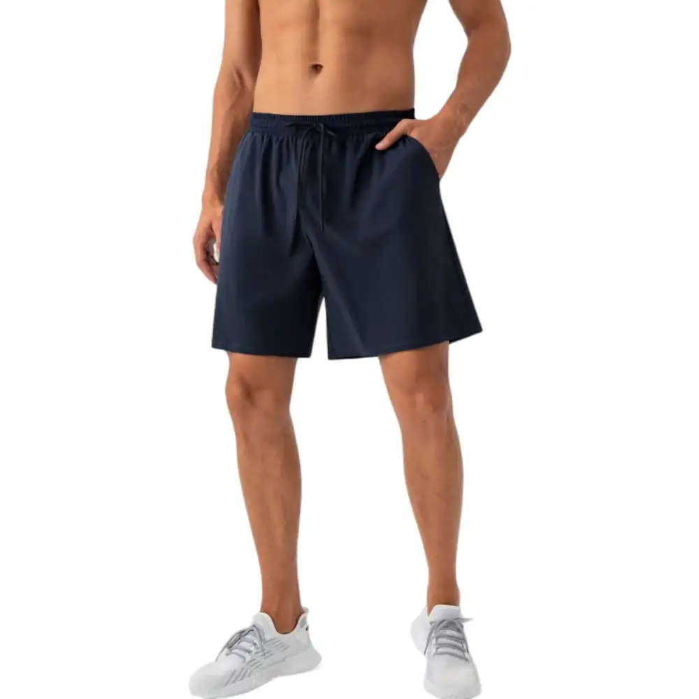 Drawstring Elastic-Waist Lightweight Men's Athletic Shorts