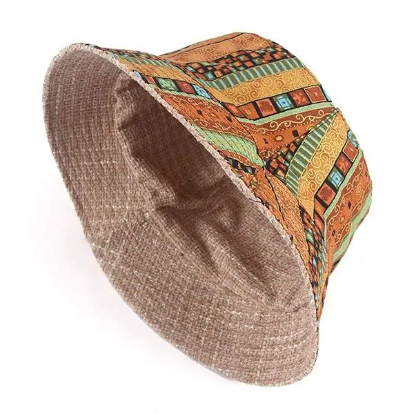 Women'S Vintage Print Bucket Hat 79620031C