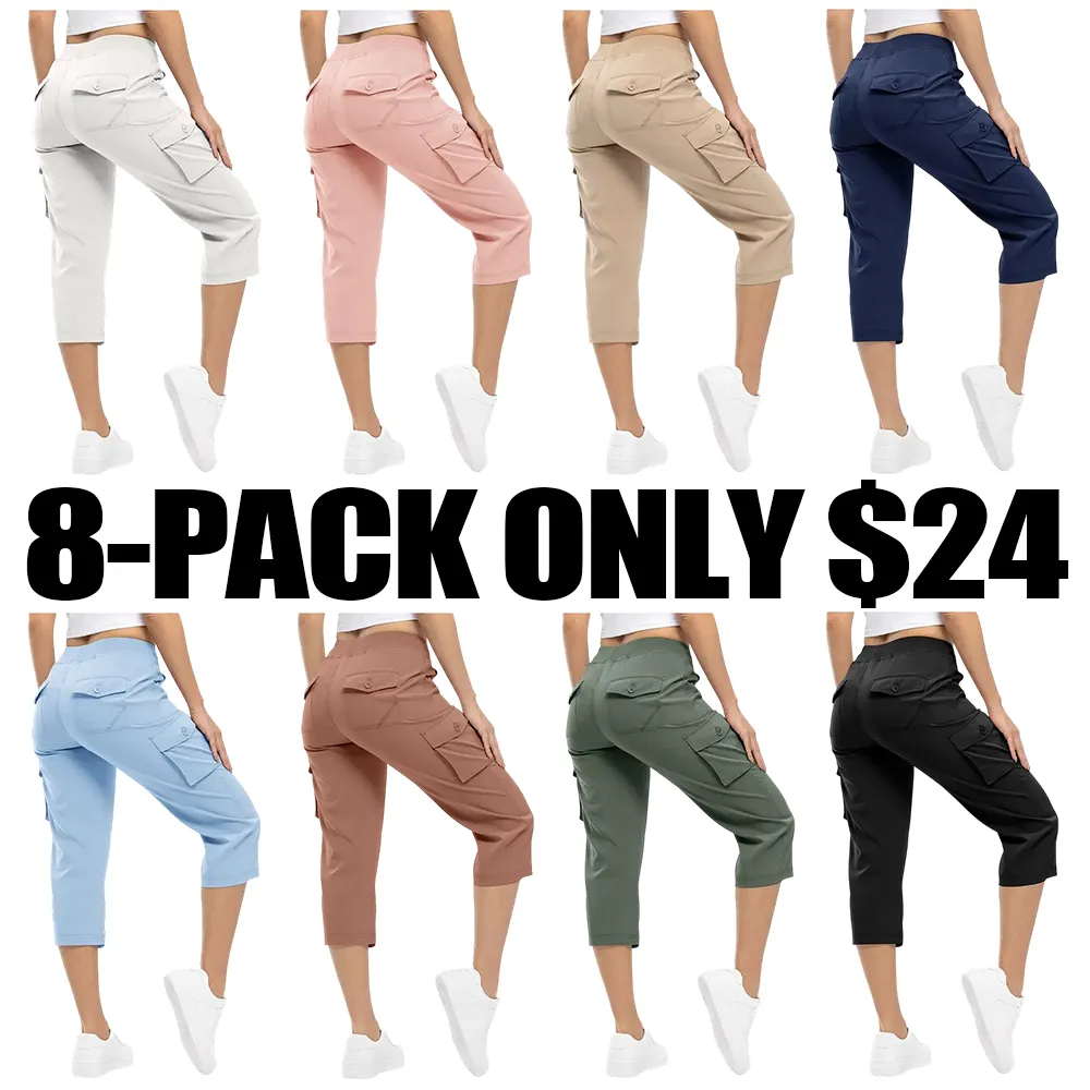 Women's lightweight work capri pants