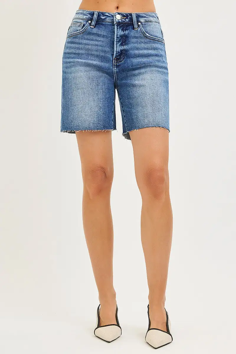 Easy Fit High Rise Shorts