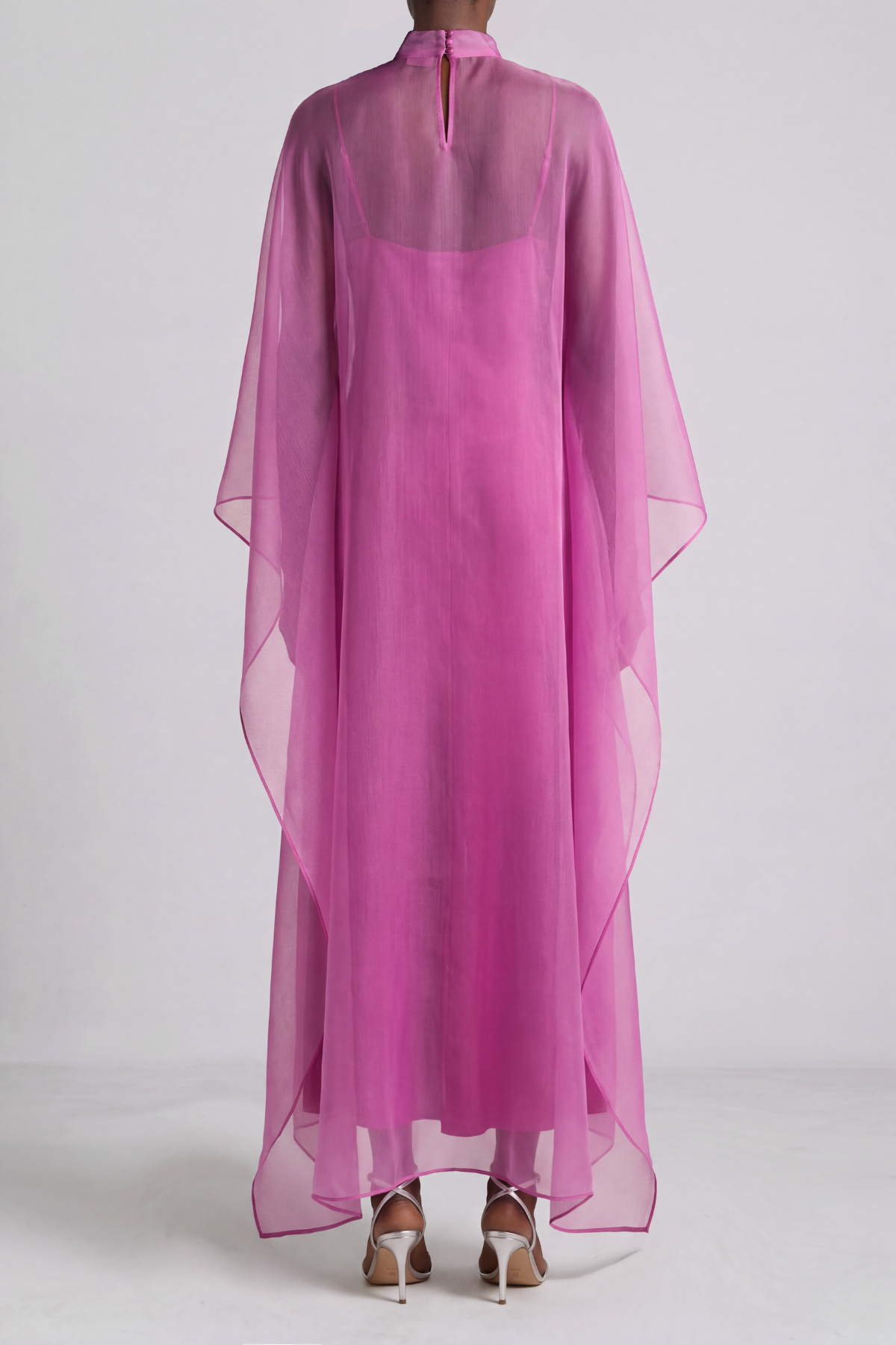 Classic High Neck Maxi Dress