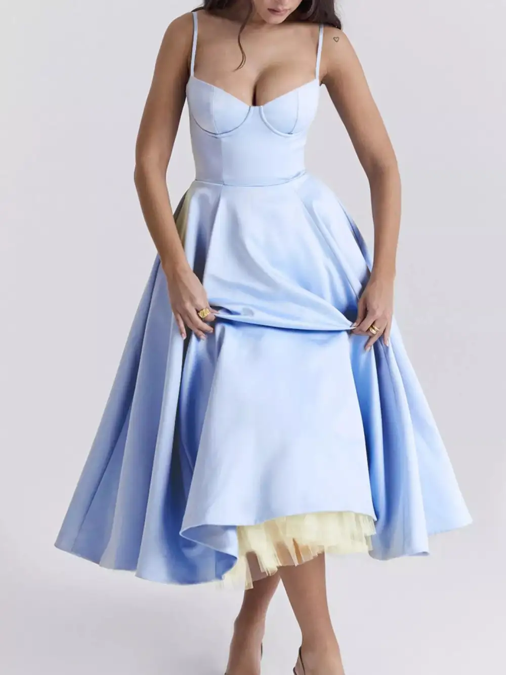 Sweetheart Midi Dress