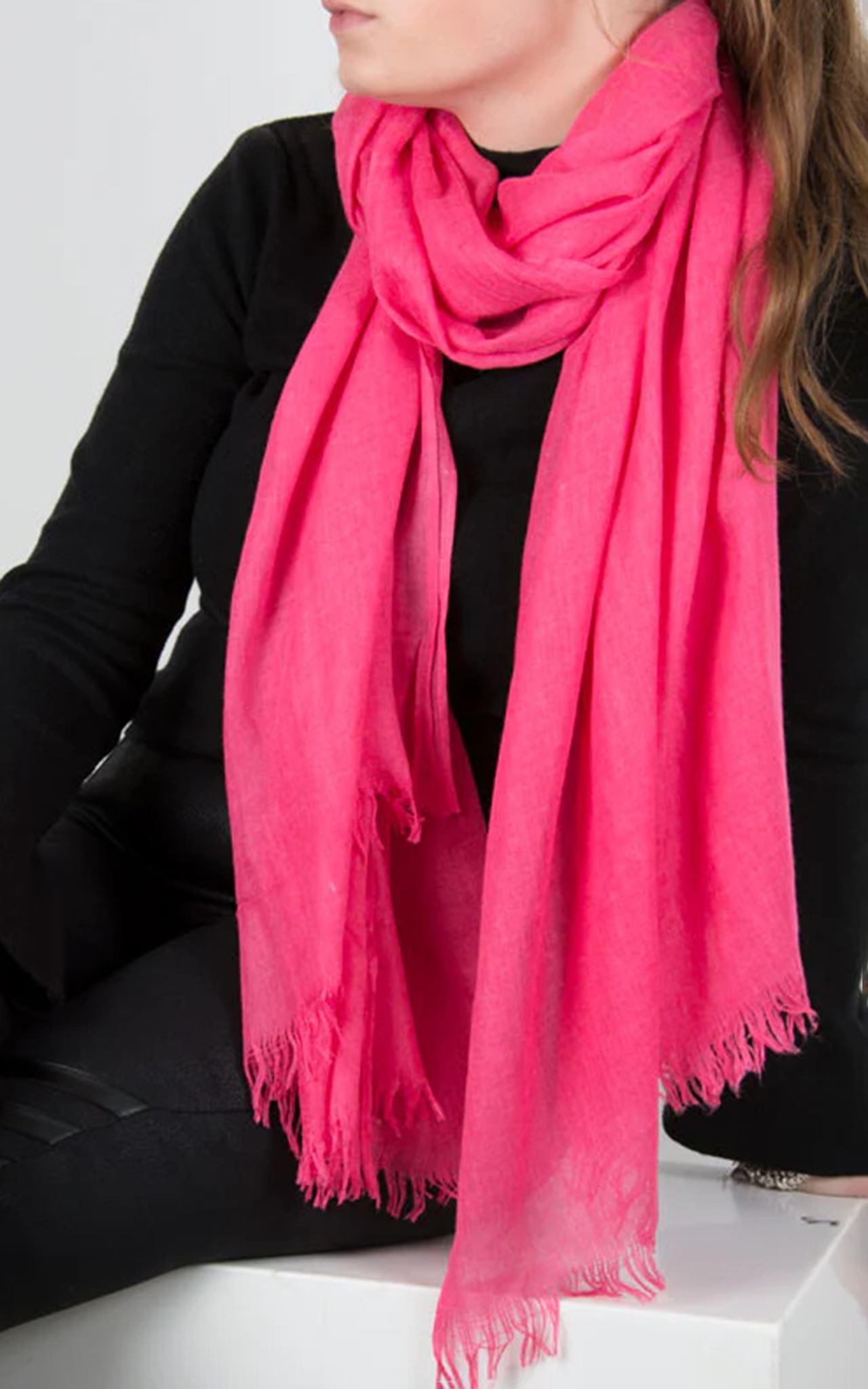 Sweet Girl Style Skin-Friendly Cotton Scarf