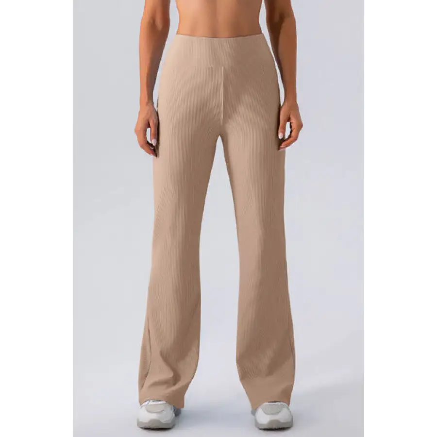 High Waist Straight Active Pants