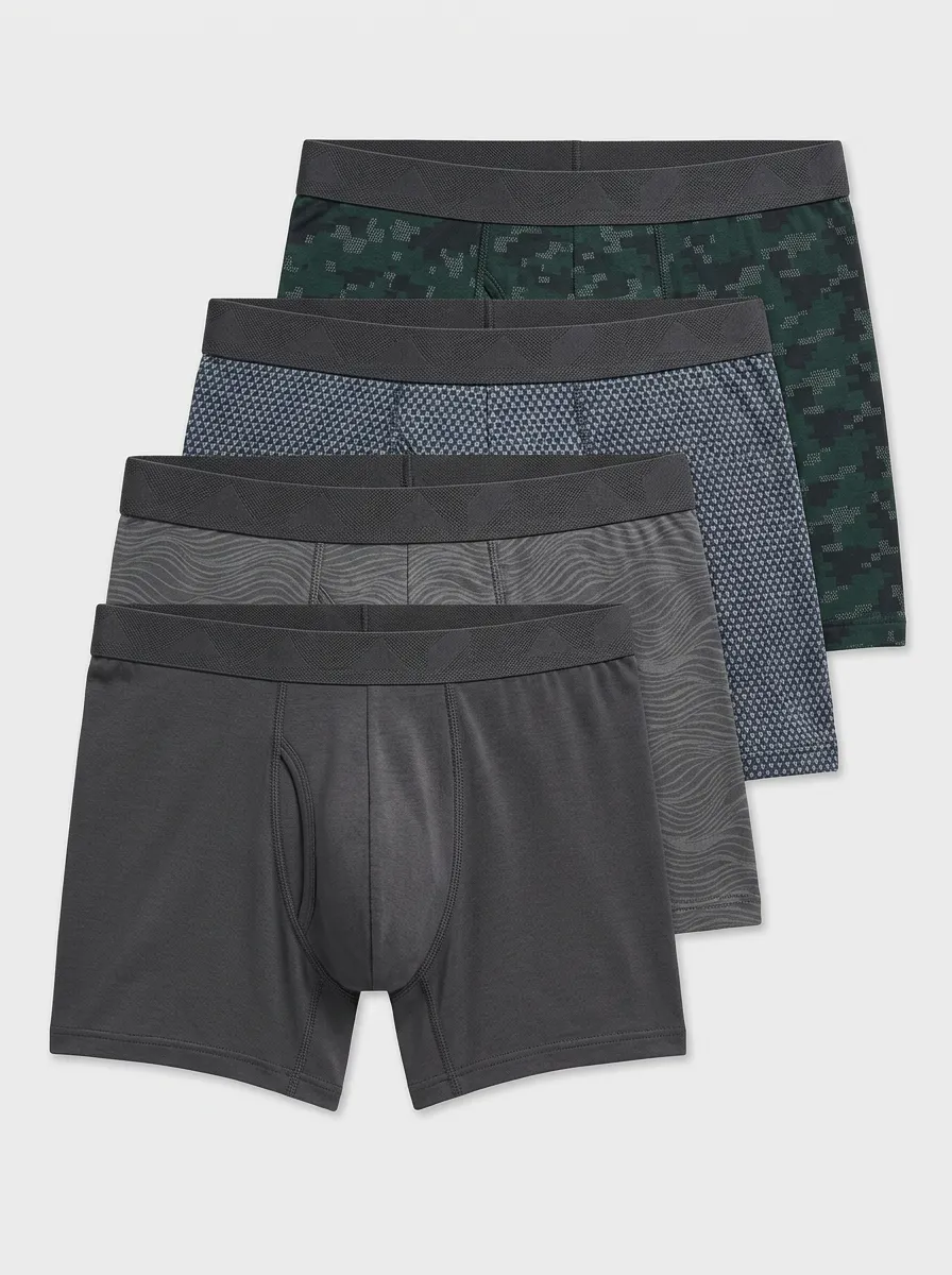 Everyday Soft Waist Four Pack Briefs