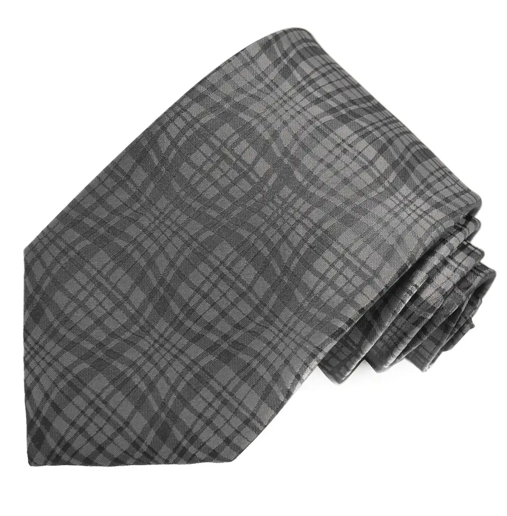 Bold Silk Classic Men's Necktie With Pocket Square