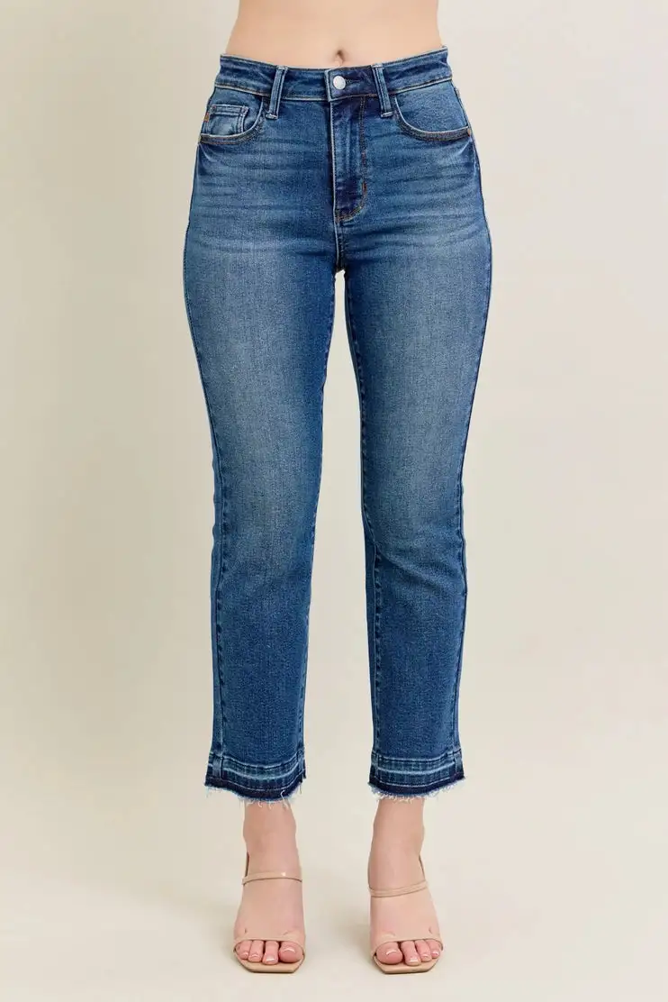 Cotton Blend Casual Pants