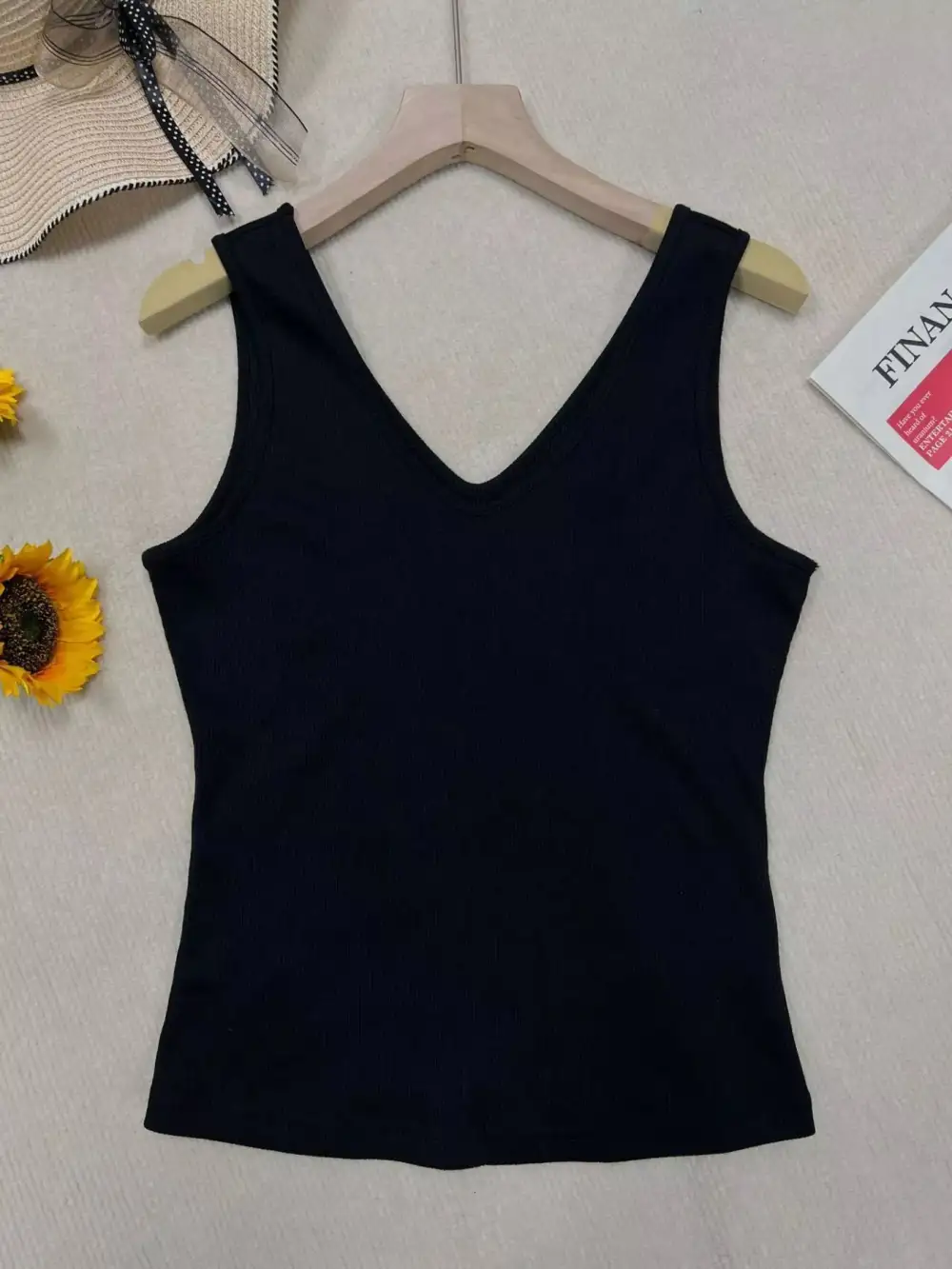 Slim Fit V Neck