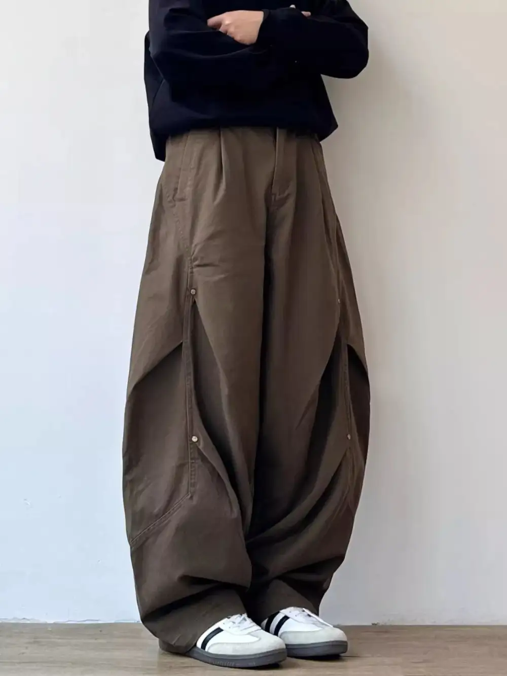 Refined Men's Plus Size Loose Fit Cargo Pants
