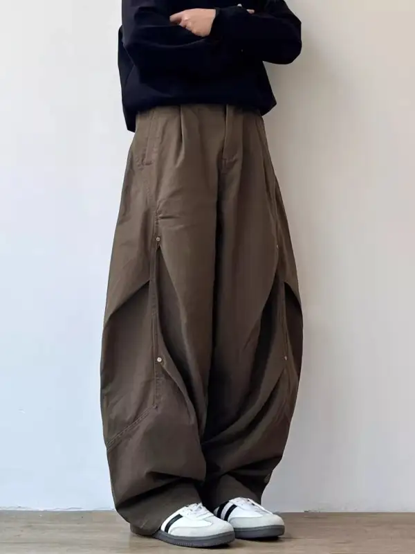 Refined Men's Plus Size Loose Fit Cargo Pants