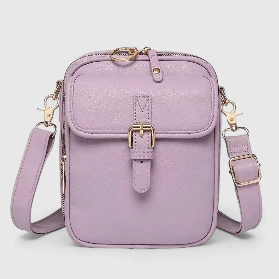 Woven Leather Crossbody Bag