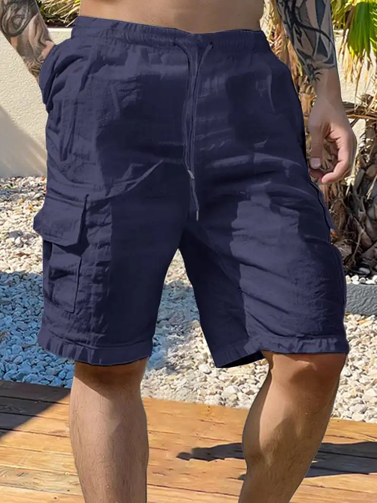Men's Versatile Cargo Cotton Shorts