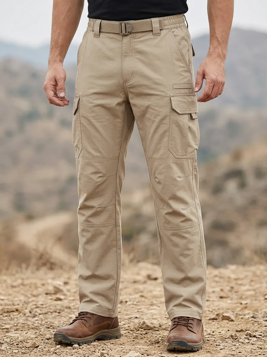 Daily Workwear Multi Pocket Outdoor Design Men's Work Pants