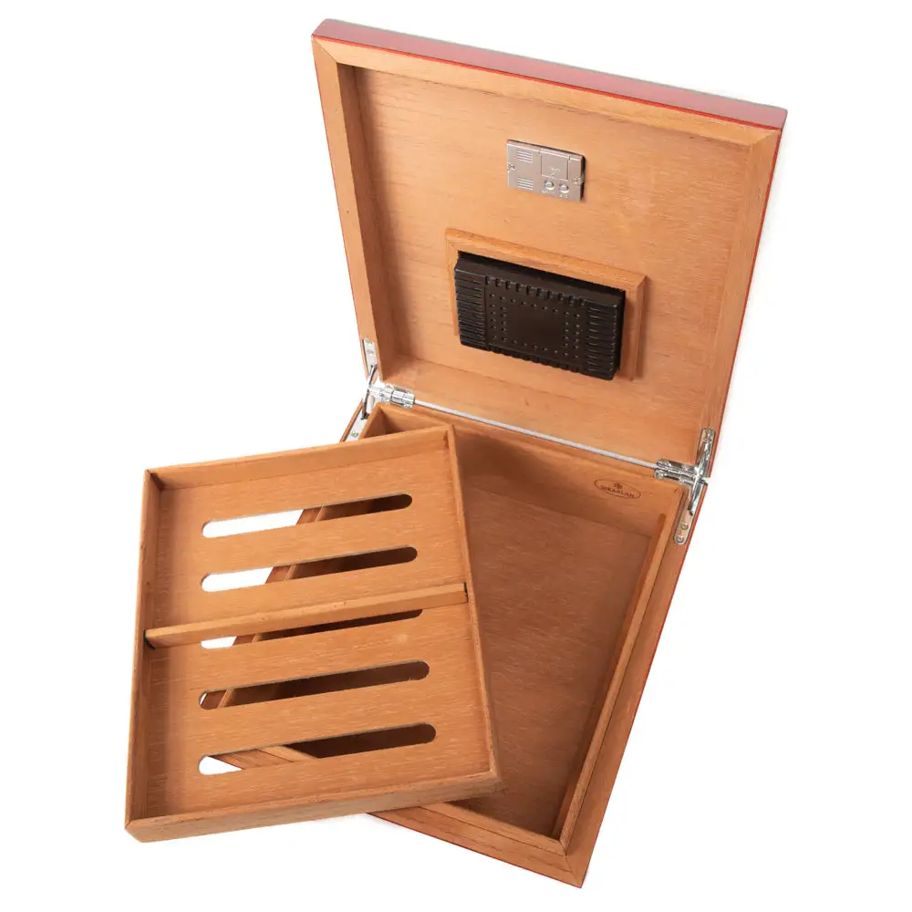 Organized Cigar Storage Humidor Box