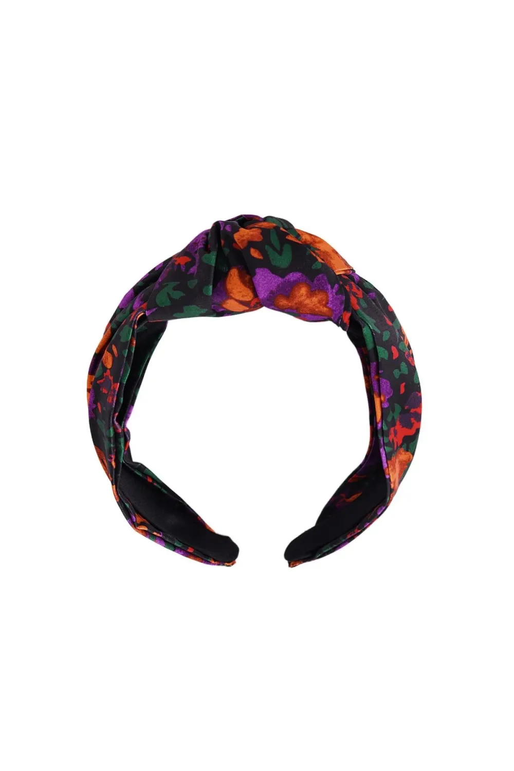 Easy-Wear Floral Pattern Knotted Headband
