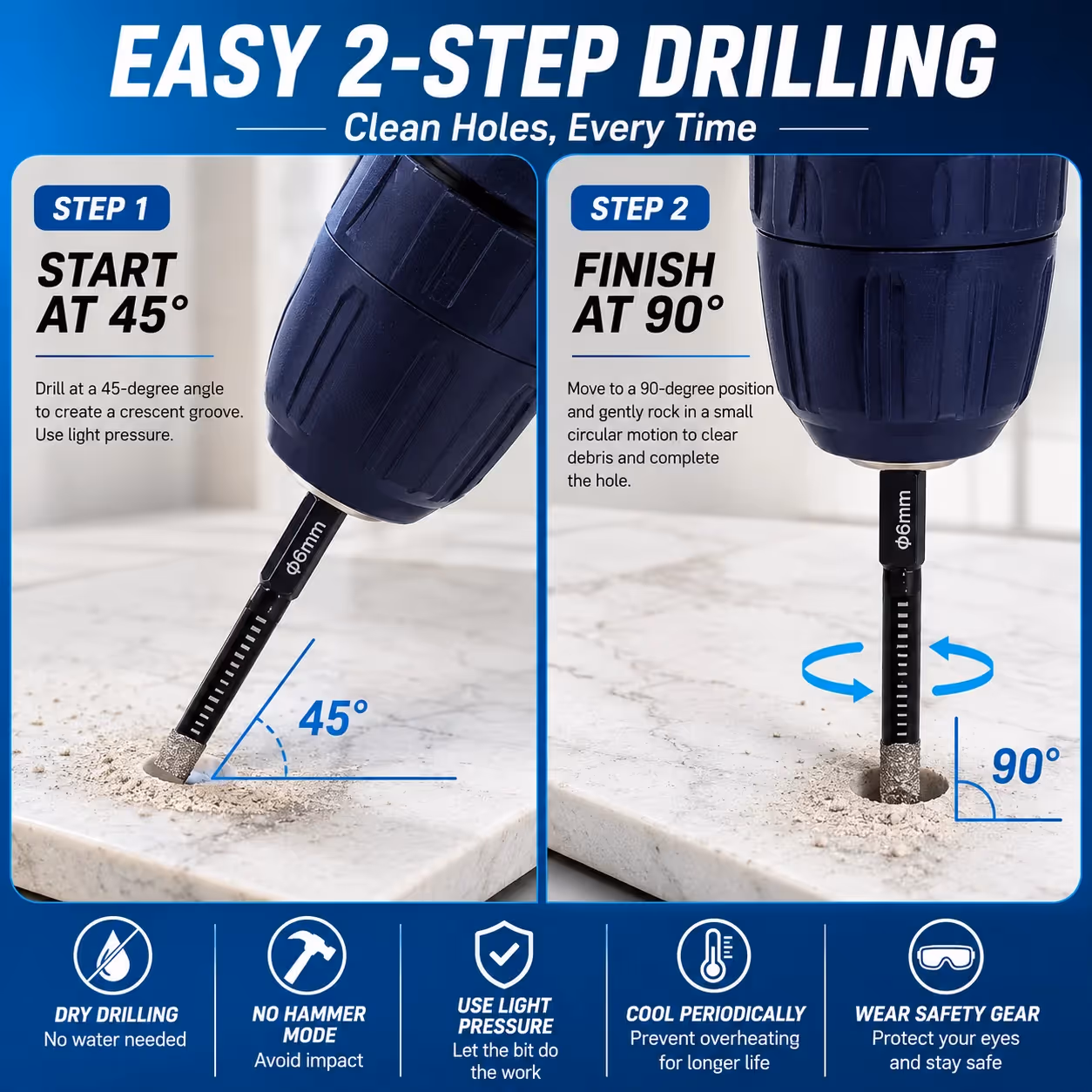 Diamond-Edge Bits for Controlled Openings — product detail 10