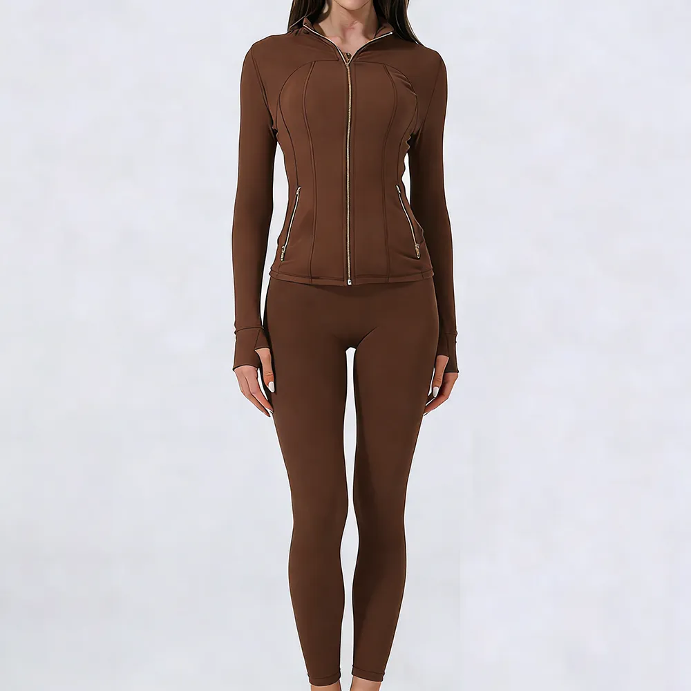 Women's Sporty Jacket & 25'' Leggings Sets