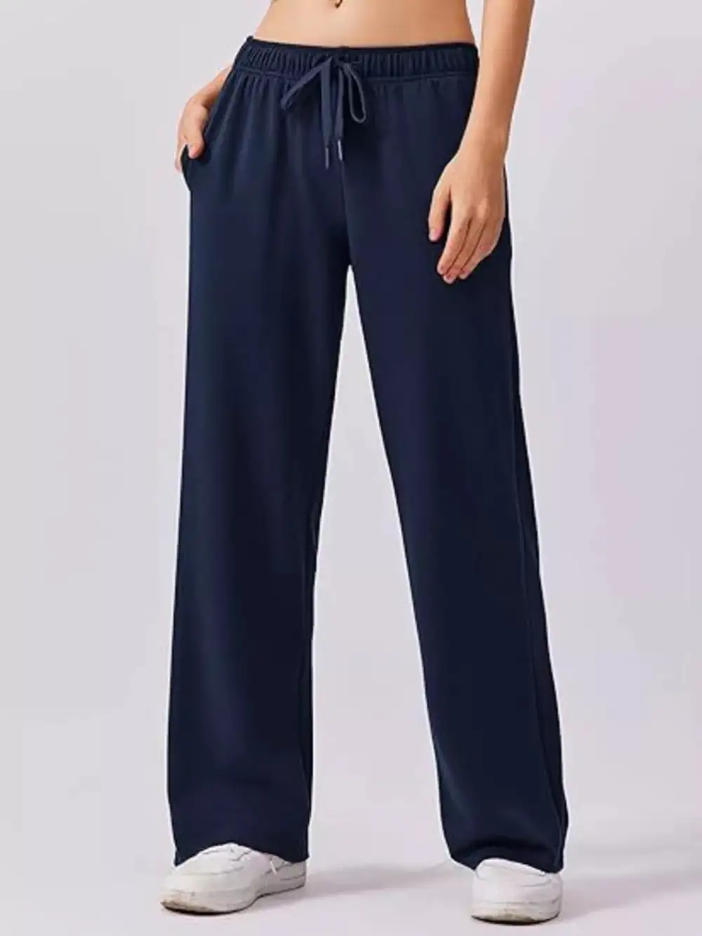 Relaxed Fit Quarter Zip Top and Pants Set