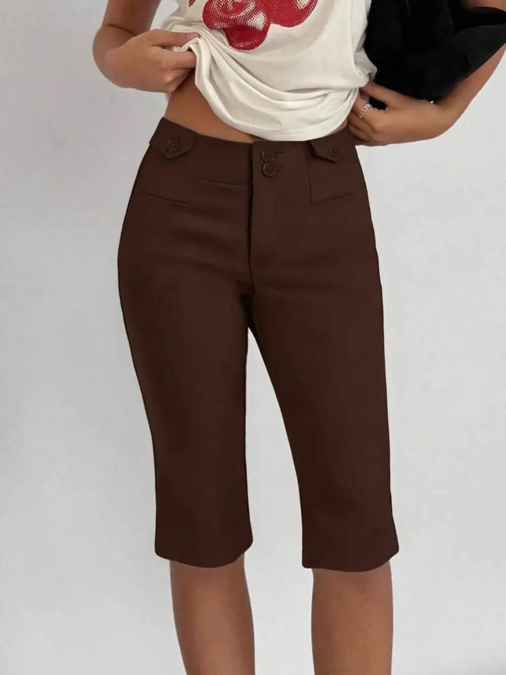 High-Waisted Shorts